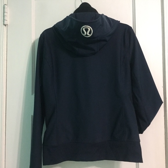Lululemon Uba Hoodie Lux Softshell Inkwell / Black Jacket - Picture 15 of 16